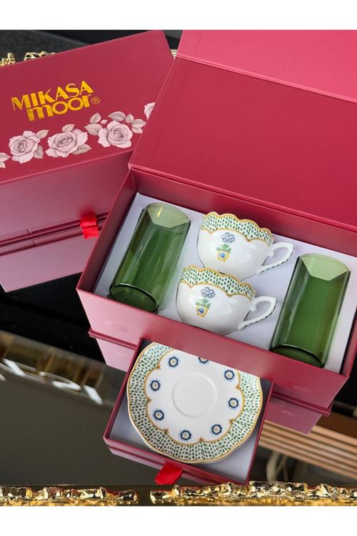 Mikasa Moor Costa 2li Kahve Yanlı Fincan Takımı