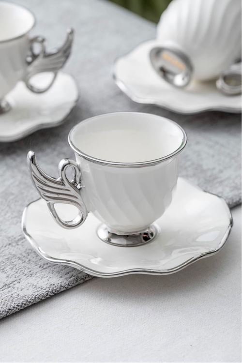 Acar Jade 6 Kişilik Kahve Fincanı Takımı - 90 ML