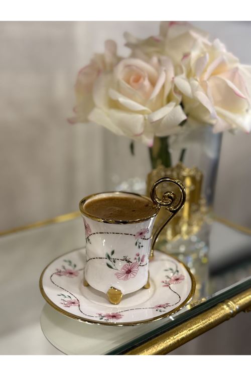 6lı Flower Fincan Takımı