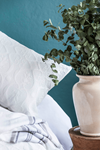 Çift Kişilik Aleph White Timeless Yatak Örtüsü Nevresim Prime Set