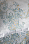 King Size Berta İndigo Elegance Saten Nevresim Takımı