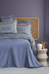 King Size Regina İndigo Elegance Saten Nevresim Takımı