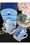 Mikasa Moor Blue Garden 2li Kupa Set