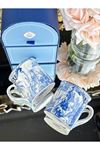 Mikasa Moor Blue Garden 2li Kupa Set