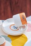 Acar - Adonis Orange 6 Kişilik Kahve Fincan Takımı - 100 ml