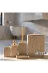 Acar 5 parça Stone Banyo Seti Bej