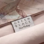 Ecocotton Green Black Çift Kişilik Botanica Nevresim Takımı Somon